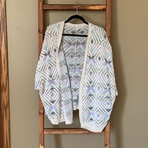 Short sleeve cardigan